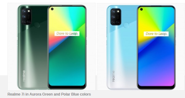 Realme, Điện thoại Realme, Realme 7i, Realme 7, Ra mắt,