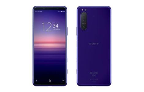 Có một chiếc Sony Xperia 5 II màu tím ở Nhật Bản