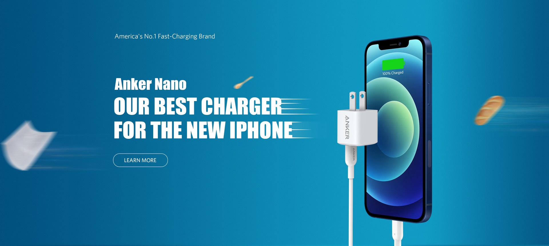 Aker, Củ sạc Anker, Anker Powerport III Nano, iPhone 12