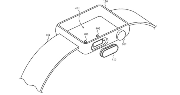 Apple, Bằng sáng chế của Apple, Touch ID dưới màn hình, camera dưới màn hình, Đồng hồ Apple Watch