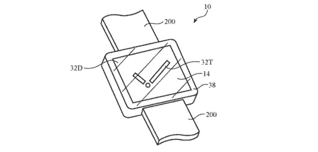 Apple, Bằng sáng chế của Apple, Touch ID dưới màn hình, camera dưới màn hình, Đồng hồ Apple Watch