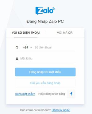 Cách đăng nhập zalo trên web A-Z