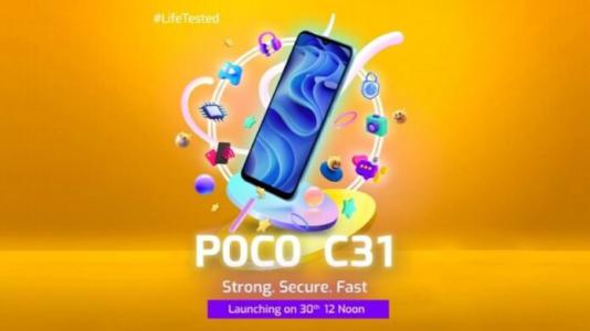 Video ra mắt Poco C31