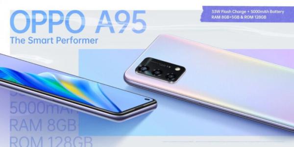 Oppo A95 ra mắt: Snapdragon 662 và pin 5.000 mAh