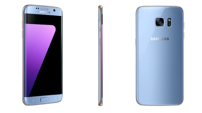 Galaxy S7 Edge Blue Coral 