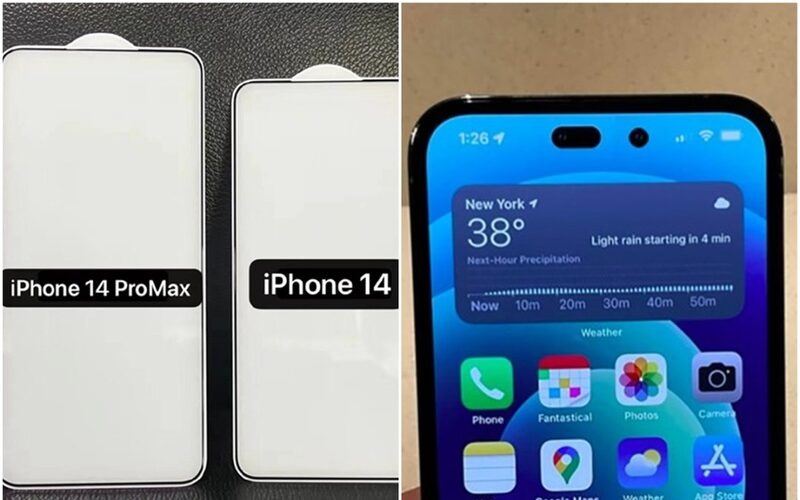 Viền màn hình iPhone 14