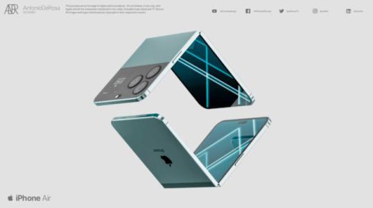 Lộ diện iPhone Air: một chiếc iPhone gập đáng chờ đợi