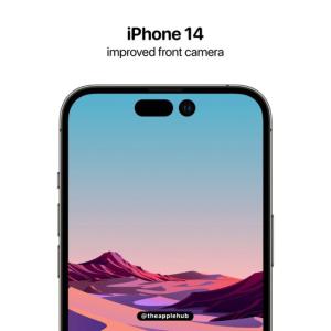 Rò rỉ cải tiến camera trước của iPhone 14