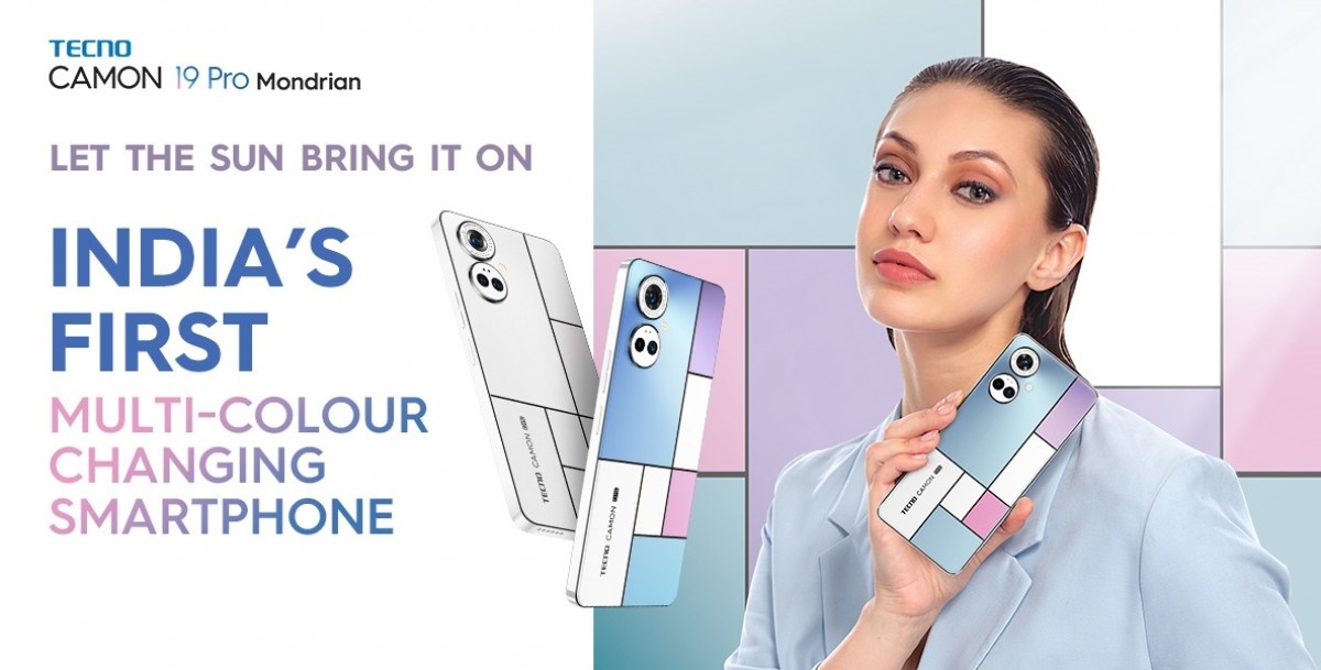 Camon 19 Pro Mondrian, điện thoại Tecno