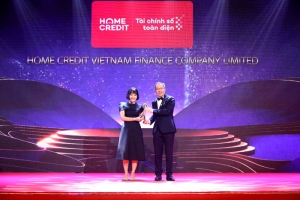 Home Credit nhận giải thương hiệu truyền cảm hứng 2022