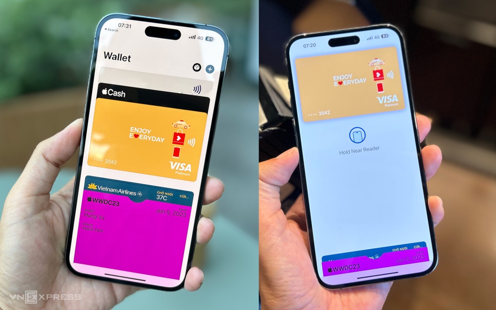 Apple Pay, thanh toán di động, Việt Nam