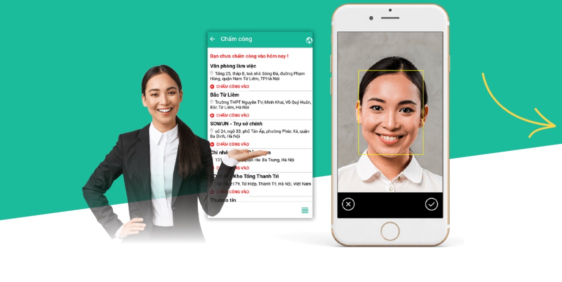 FastWork TimeSheet, Giải pháp chấm công online, Chấm công online