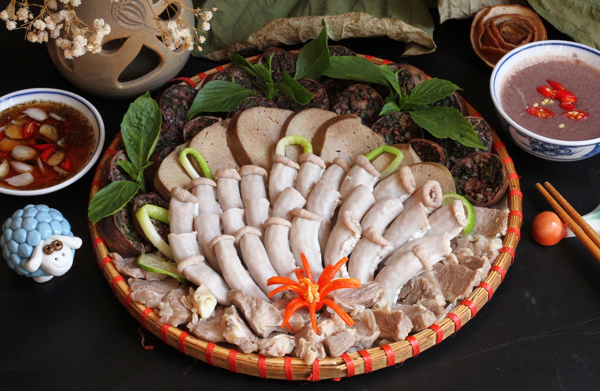Lòng lợn, Món ngon