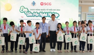 SCG đồng hành với chương trình ‘Em và Ước mơ nghề nghiệp’.